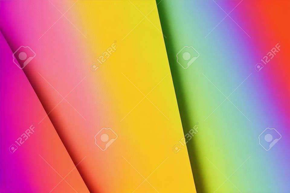 Sfondo di texture di carta colorata, sfondo di carta a strati con sfumature colorate