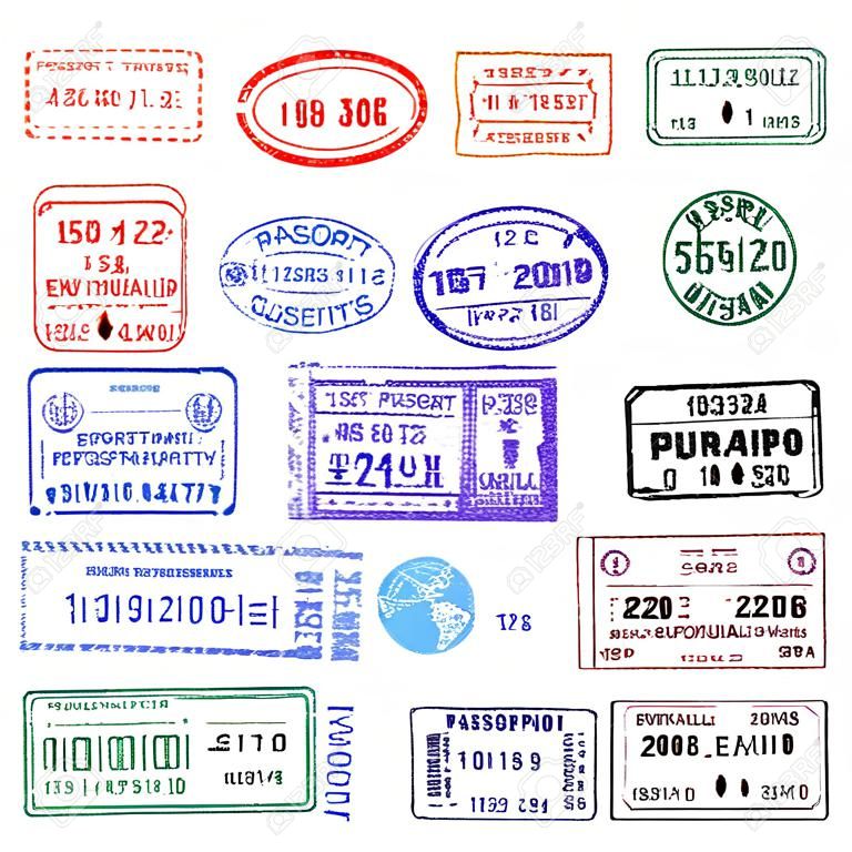Passaporto francobolli