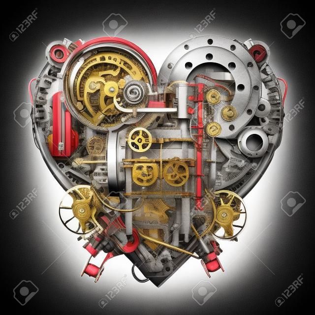 A technically mechanical heart at hard work
