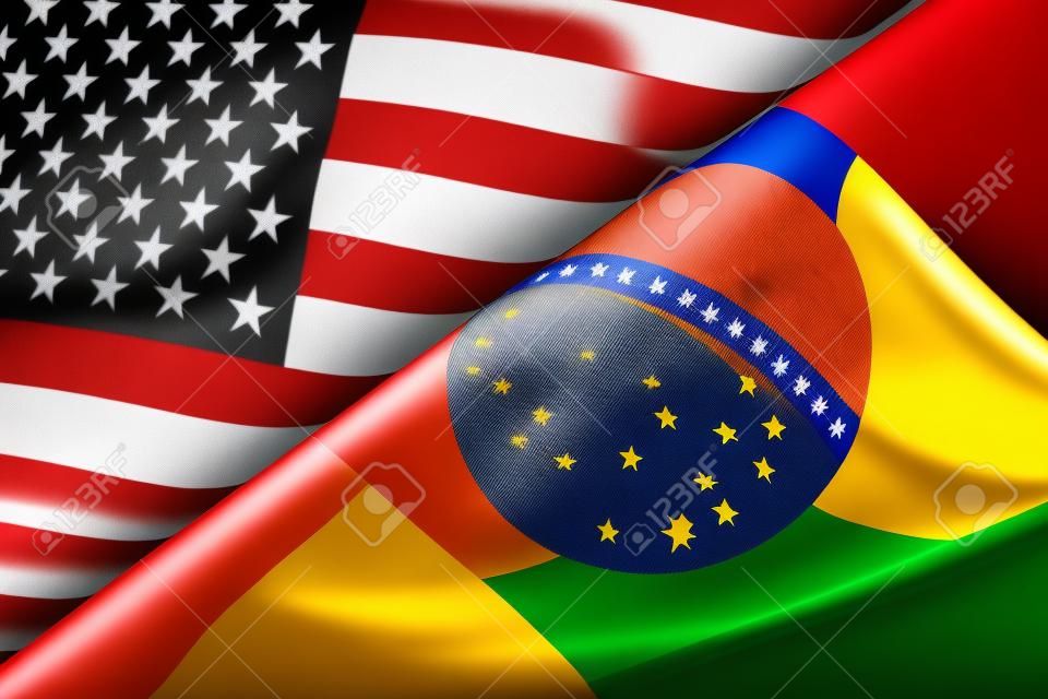 Antecedentes Das Bandeiras Dos EUA E Do Brasil. O Conceito De