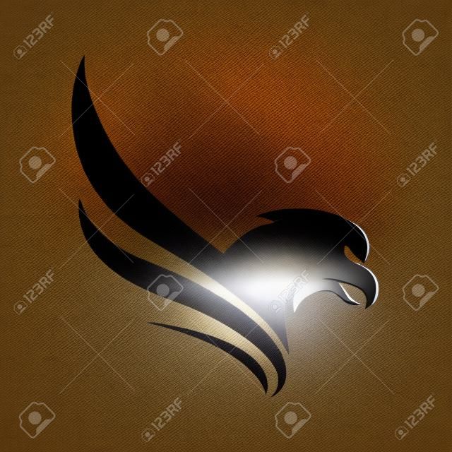 Eagle logo afbeeldingen illustratie ontwerp