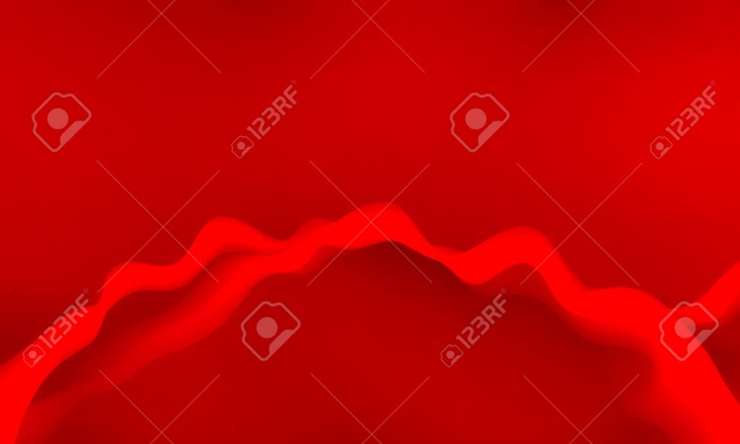 Astratto sfondo geometrico rosso