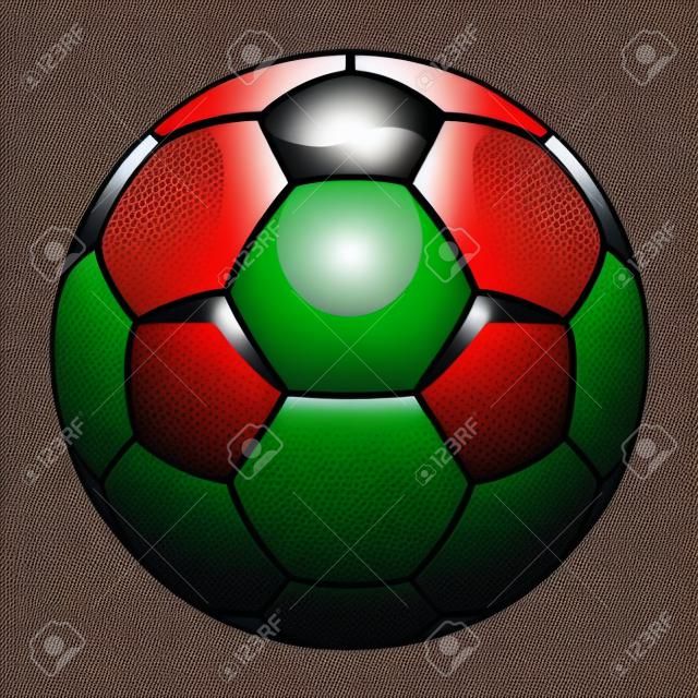 ilustración vectorial de imágenes prediseñadas de balón de fútbol