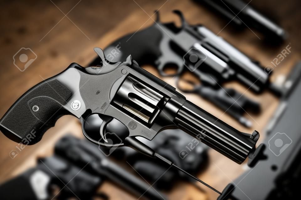 Guns sul bancone. Armi da fuoco e di sicurezza