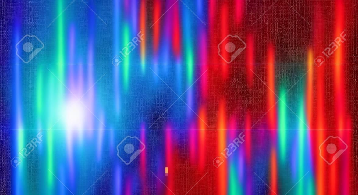 binary system code in colors of russian flag