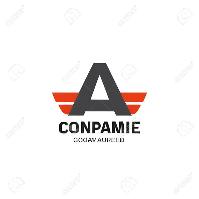 Letter A-Logo-Design-Vektorvorlage für Unternehmen