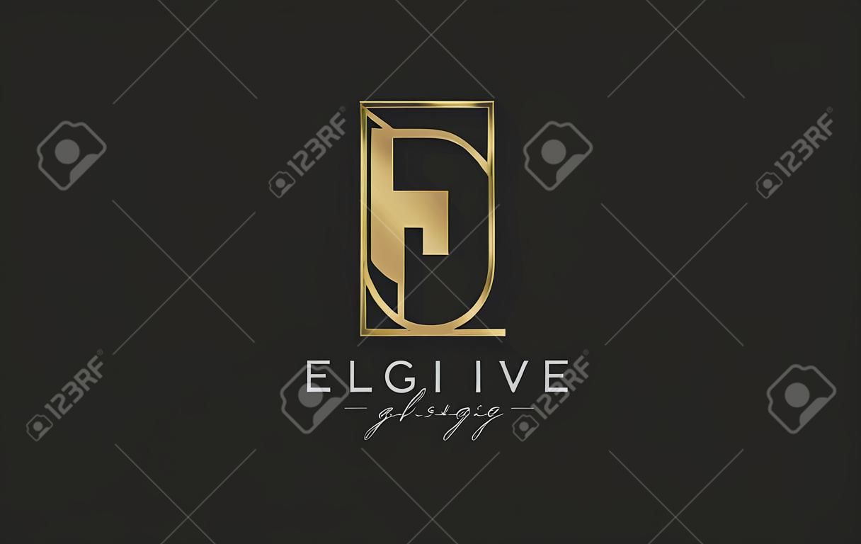 Diseño de logotipo letra t del alfabeto de oro negro y amarillo adecuado para una empresa o negocio