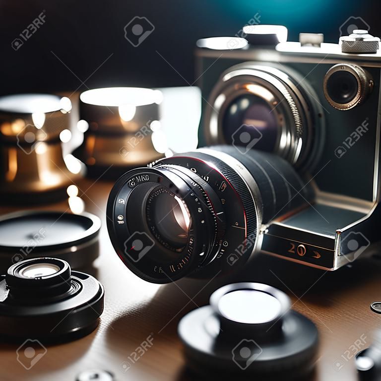 Ancien appareil photo pour la documentation à partir d'images
