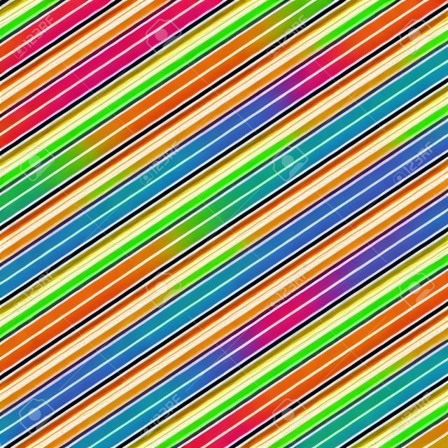 Diagonal Rainbow Stripes Pattern Royalty Free SVG, Cliparts