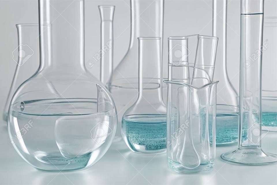 glaswerk voor chemisch laboratorium