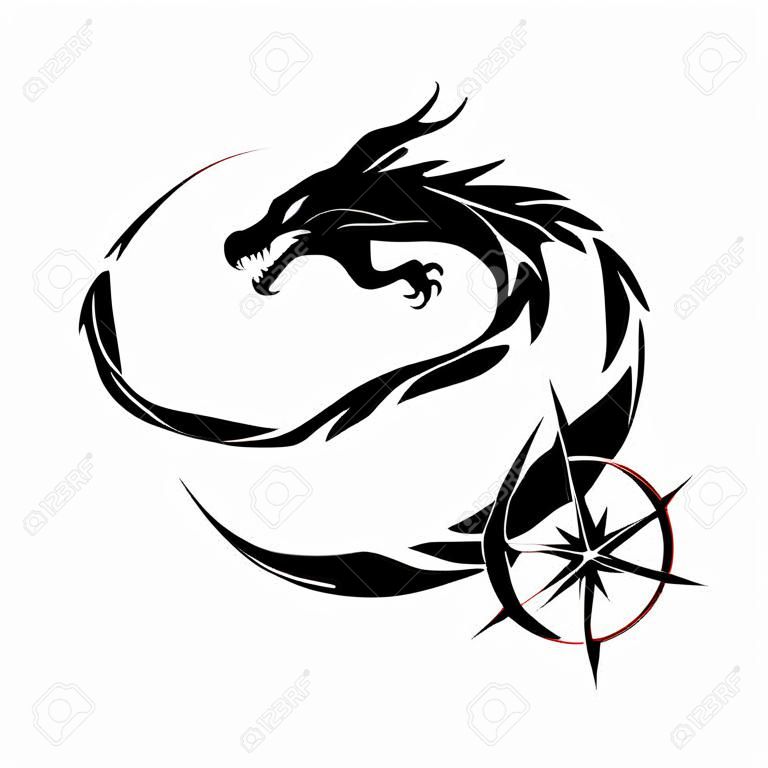 Ouroboros, Black Dragon Eating własny ogon