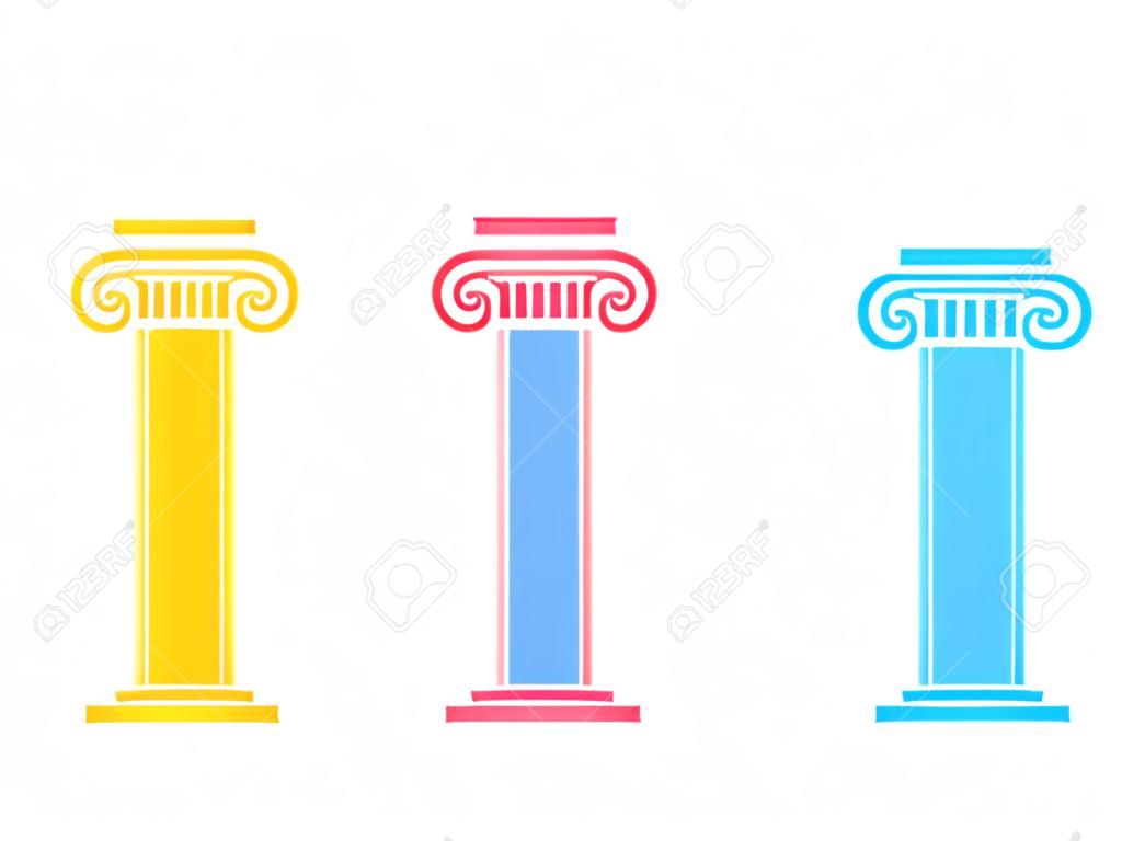Drei-Säulen-Diagramm