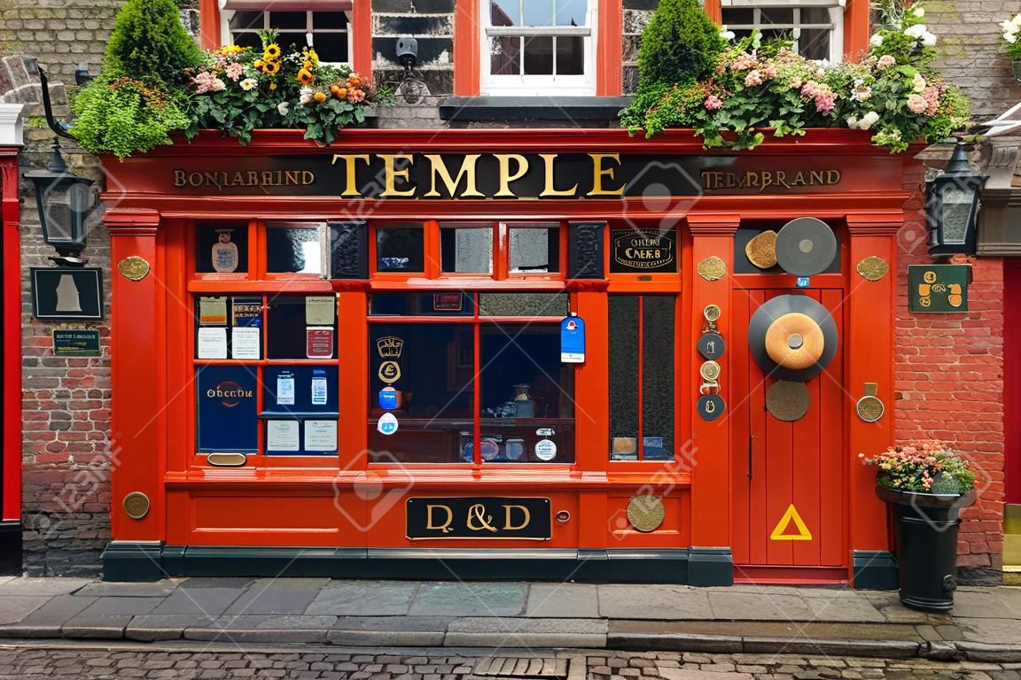 Temple Bar à Dublin / Irlande