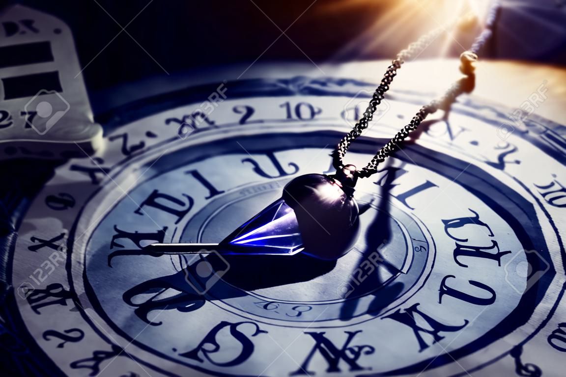 Foretelling the future with crystal pendulum