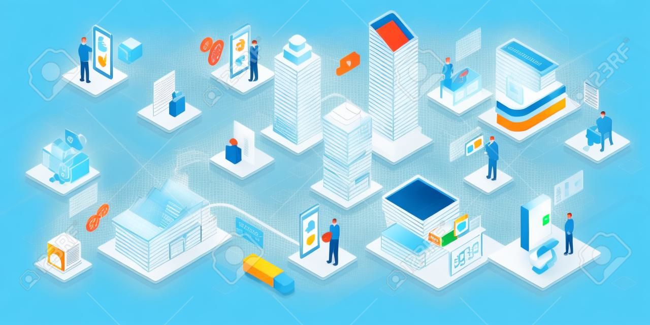 Aplikacje Blockchain i usługi online: służba zdrowia, biznes, handel detaliczny, przemysł, transport i bezpieczeństwo