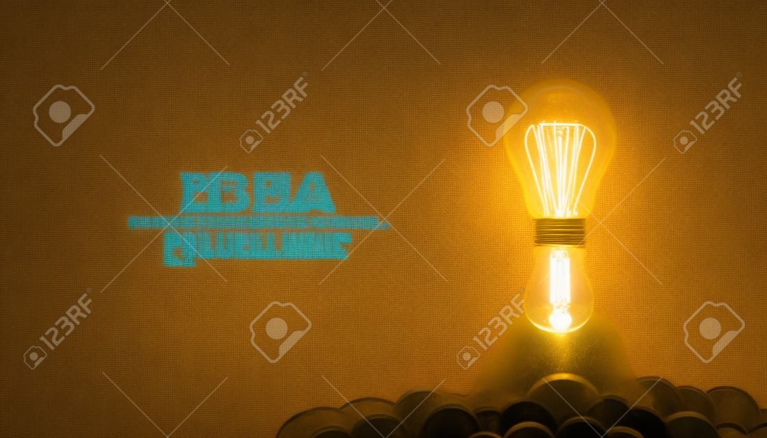Bulb launch, wire frame polygonal style.
