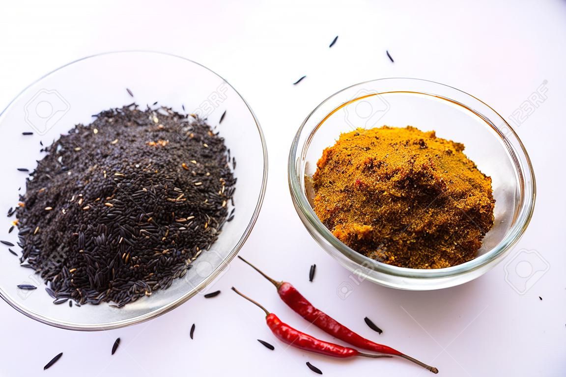 Karal or Karala Chutney A great mix of taste and health, made of Niger seeds. Maharashtrian recipe