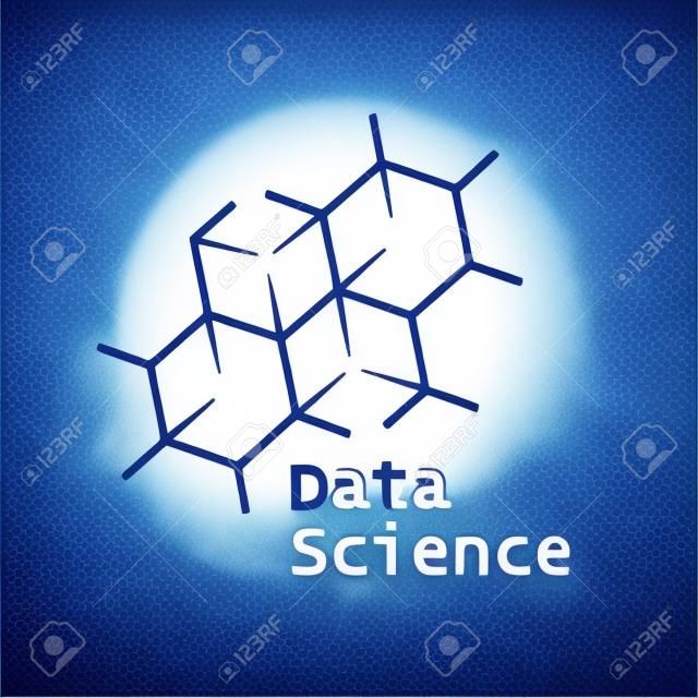 Data Science Logo Icon Design Vector