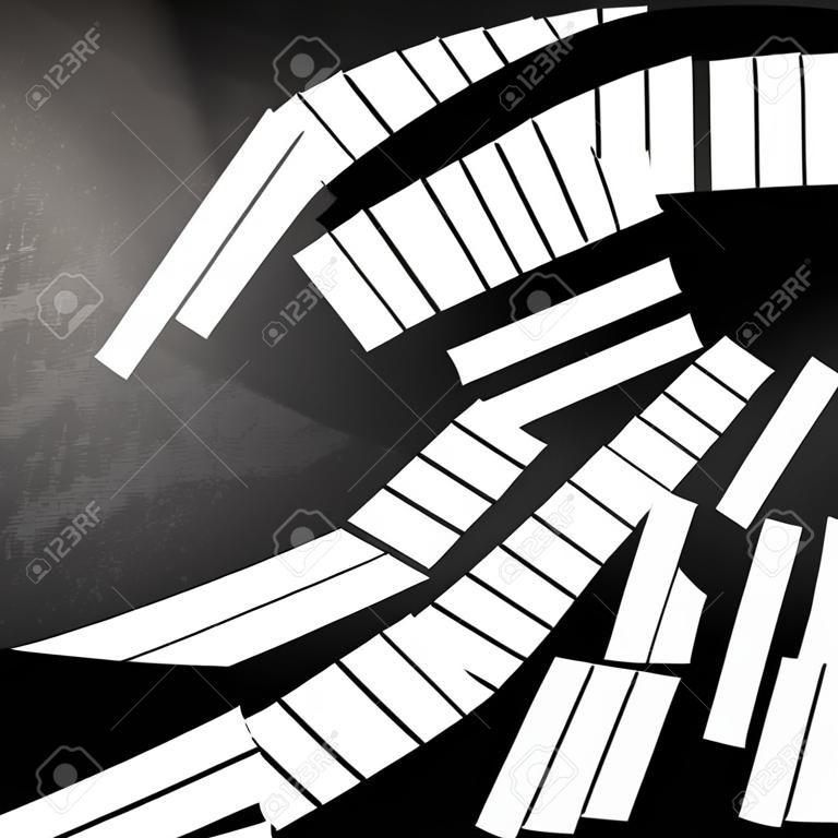 Abstract background with piano keys  EPS10 vector illustration  Contains opacity mask 