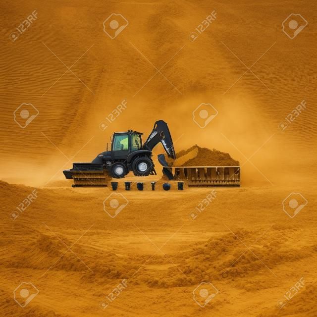 Backhoe Tractor, Építőipari gépek.