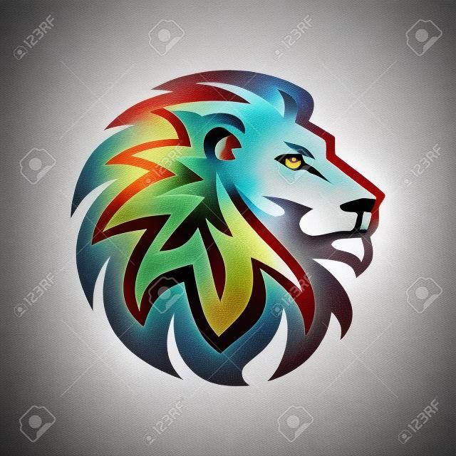 disegno della testa del leone