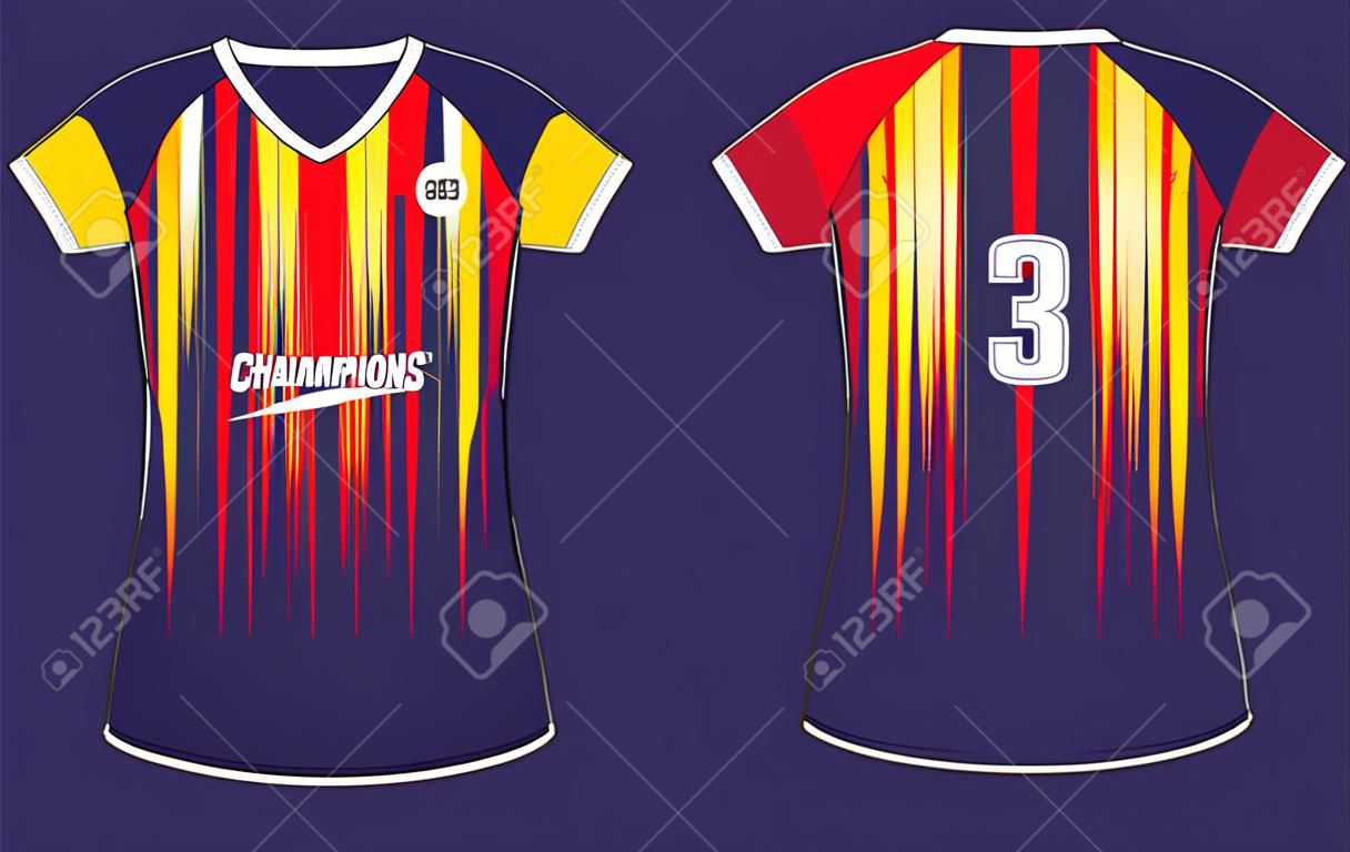 Printed Sports T-shirt  Sports jersey design, Sport shirt design
