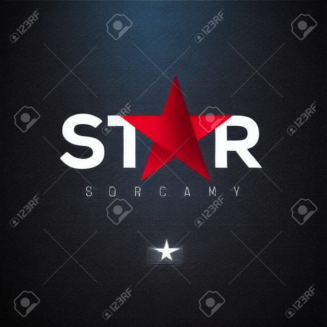 Vektor-Grafik-Symbol mit stilisierten Sterne