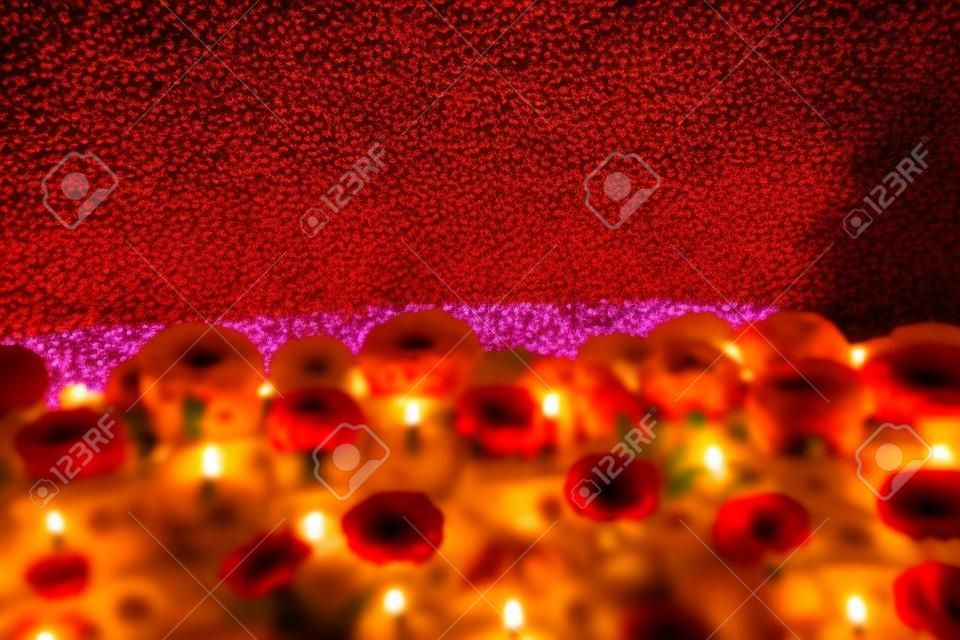 멕시코에서 "죽은 자의 날"제단에 사용 된 전통적인 셈 파실 꽃