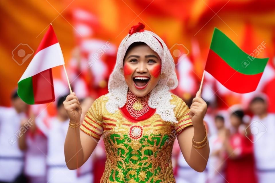 célébration de la fête de l'indépendance indonésienne