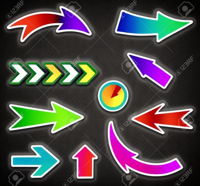 color vector arrows