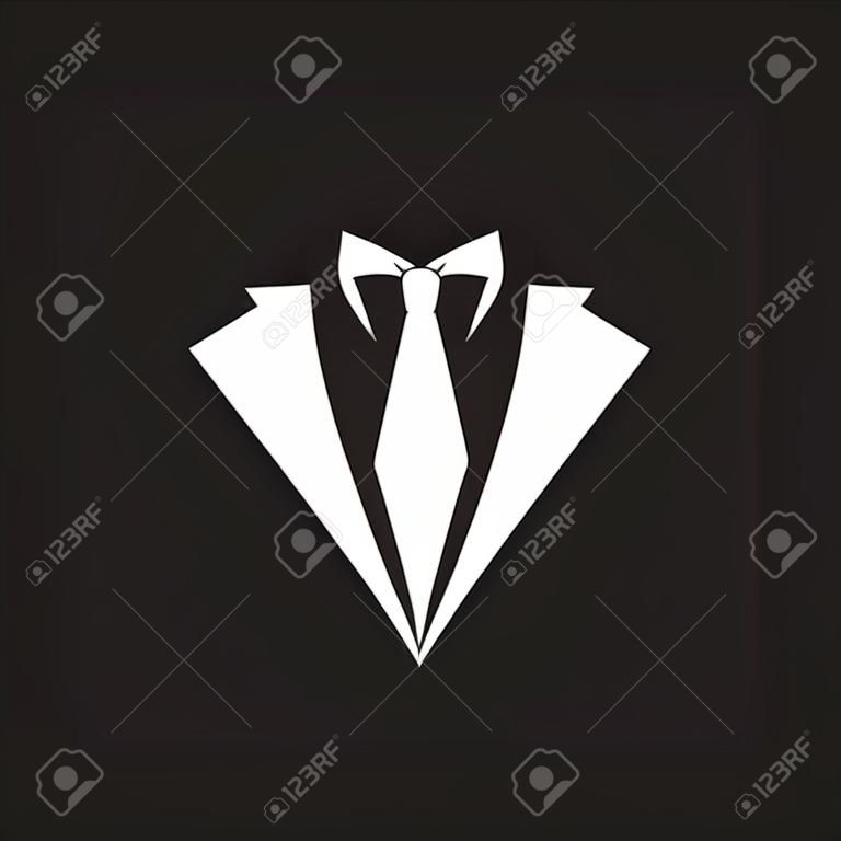 Tuxedo icon and symbol vector template