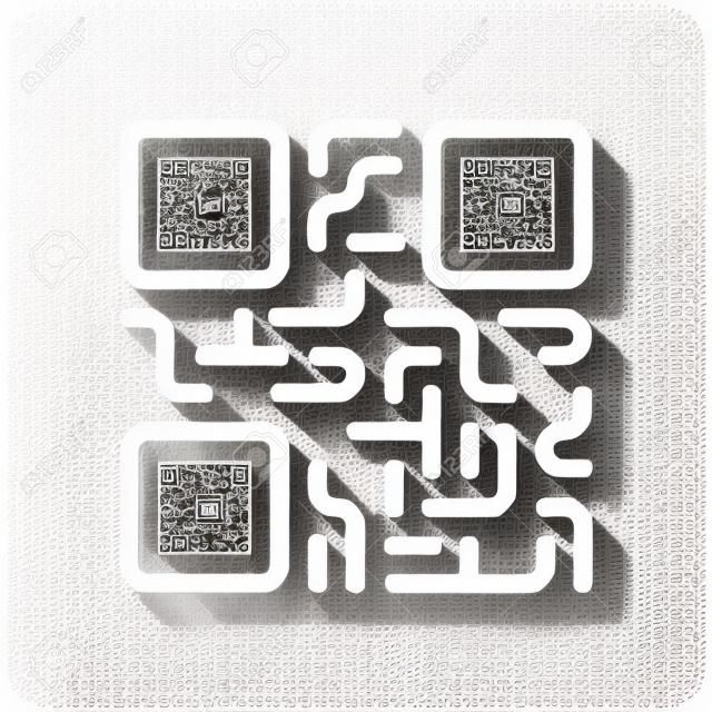 QR Code transparenter Hintergrund