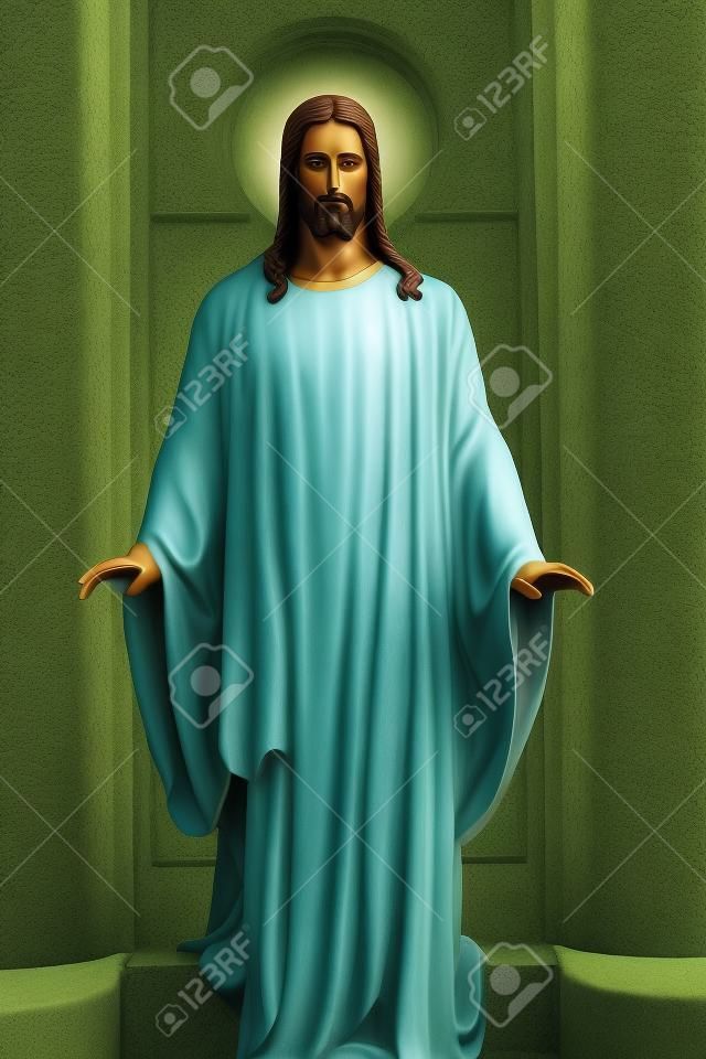 Иисус статуя