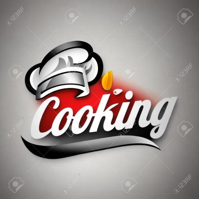 Modello di logo di cucina