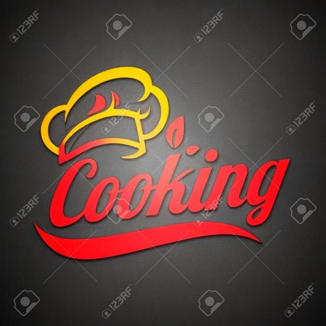 Cooking logo template