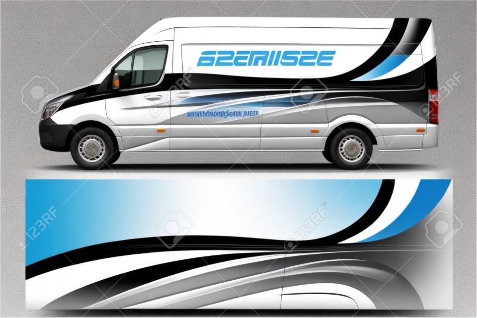 Van Car Wrap Design für Unternehmen