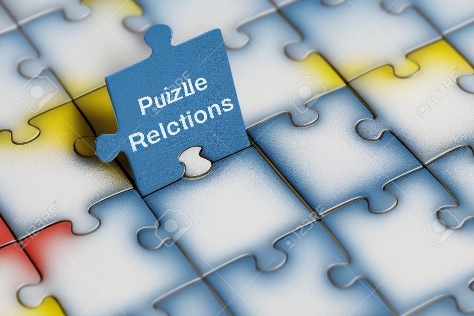 Puzzle pieces with word Public Relations