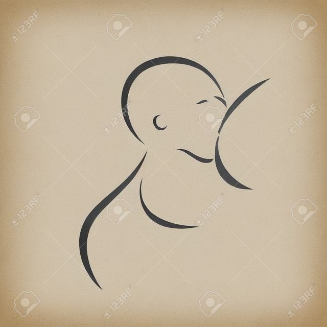母乳で育てる女性のシンボル