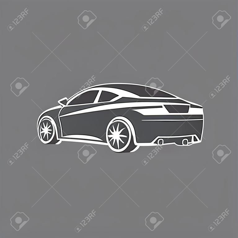 Car Logo icon emblem Template Design Vector illustration