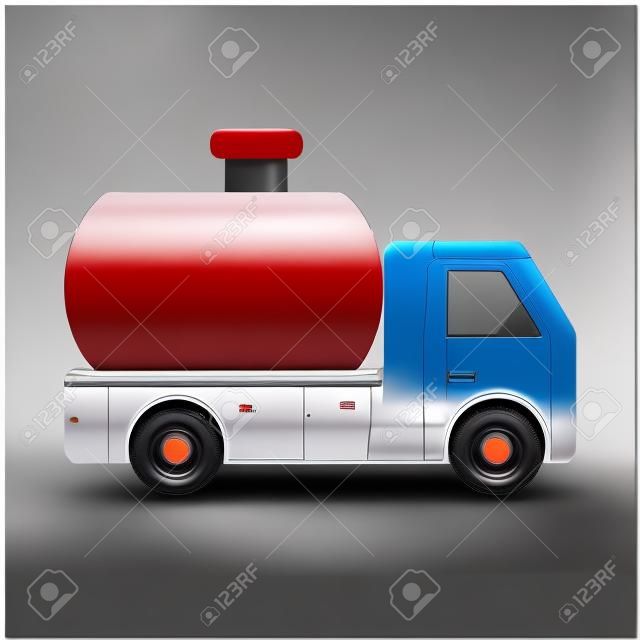 Gas tank truck