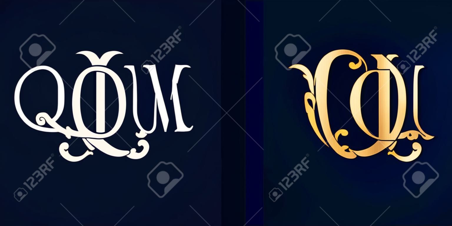 Decorative Vintage Initial Letters FT Monogram. Suitable For Tattoo Studio,  Salon, Boutique, Hotel, College, Retro, Interlock Style Royalty Free SVG,  Cliparts, Vectors, and Stock Illustration. Image 190570237.
