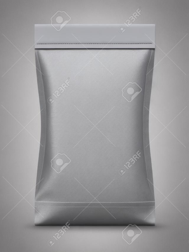 Серый пакетик мешок пакет с отсечения путь