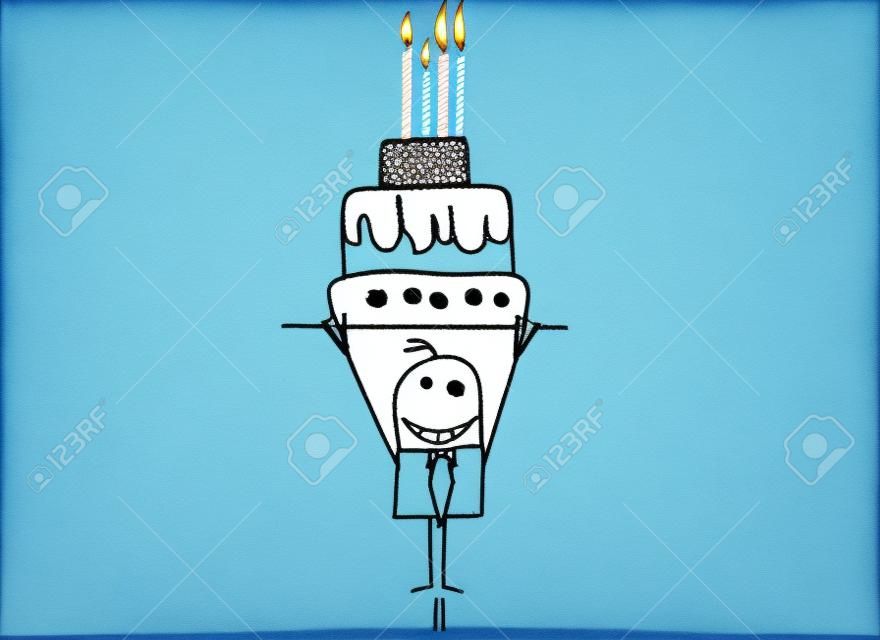 Feliz cumpleaños de stickman
