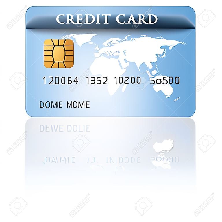 Carte de crédit ou de débit modèle de conception. Vector illustration