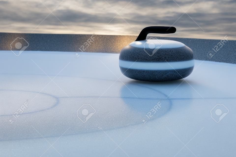 冰上冰壶比赛用石头