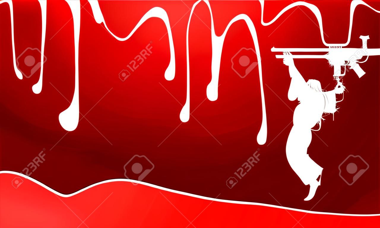 Jesus Christ with blood background-The Blood of Jesus