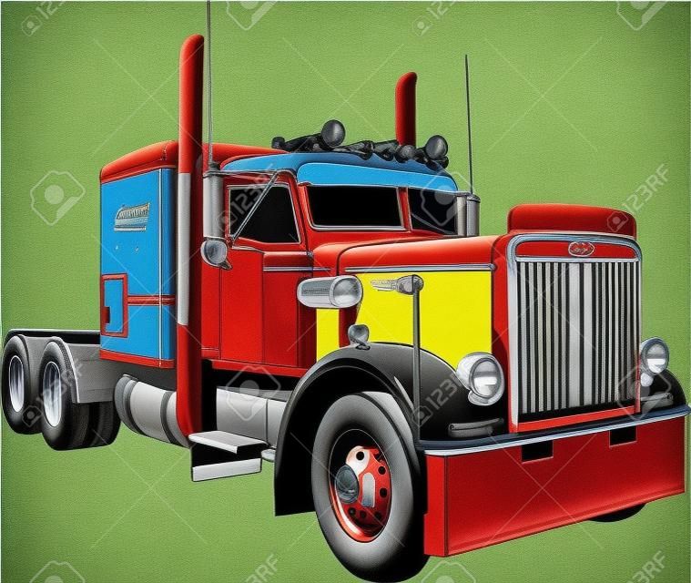 The classic truck will satisfy vehicle-lovers of any age!  A great design for T-shirts and sweatshirts.