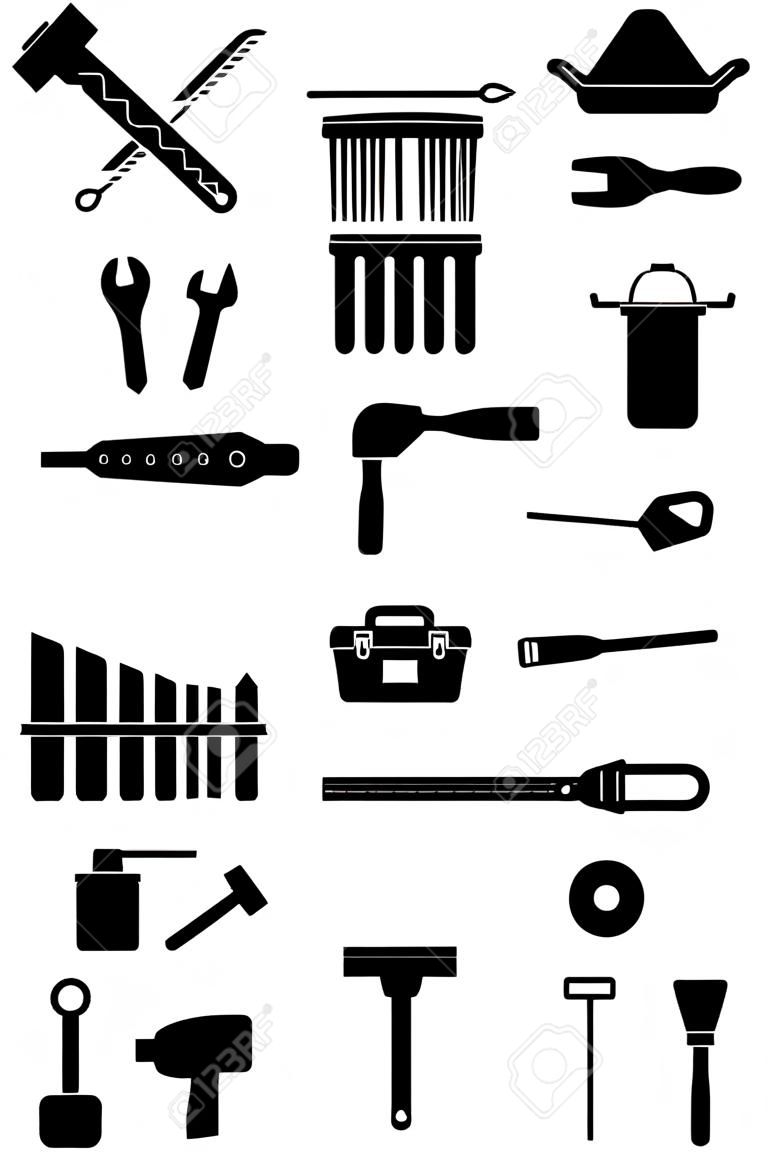 DIY tools icons