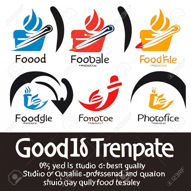 Lebensmittel Logo Template Design Vektor