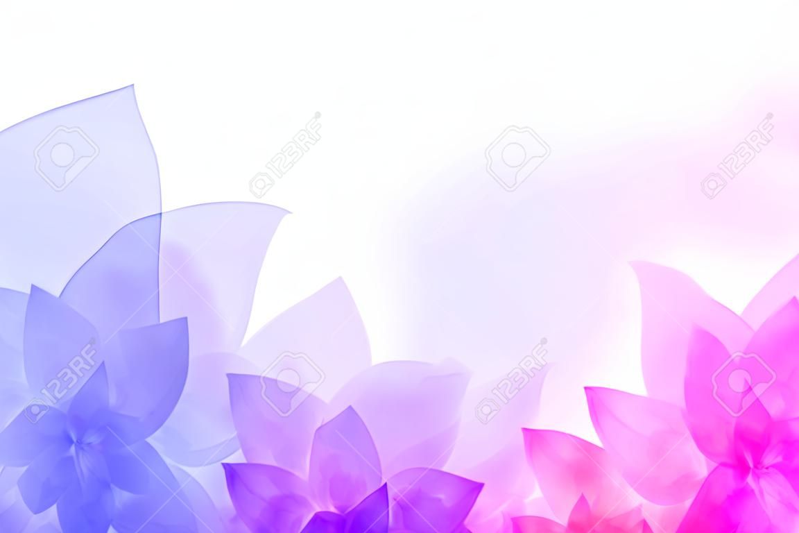 Abstrakt weichen Blume Hintergrund, Design